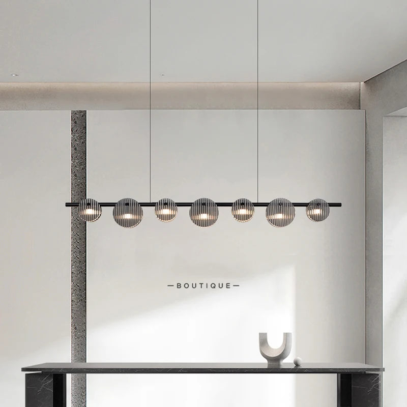 lustre à led moderne style minimaliste pour intérieur