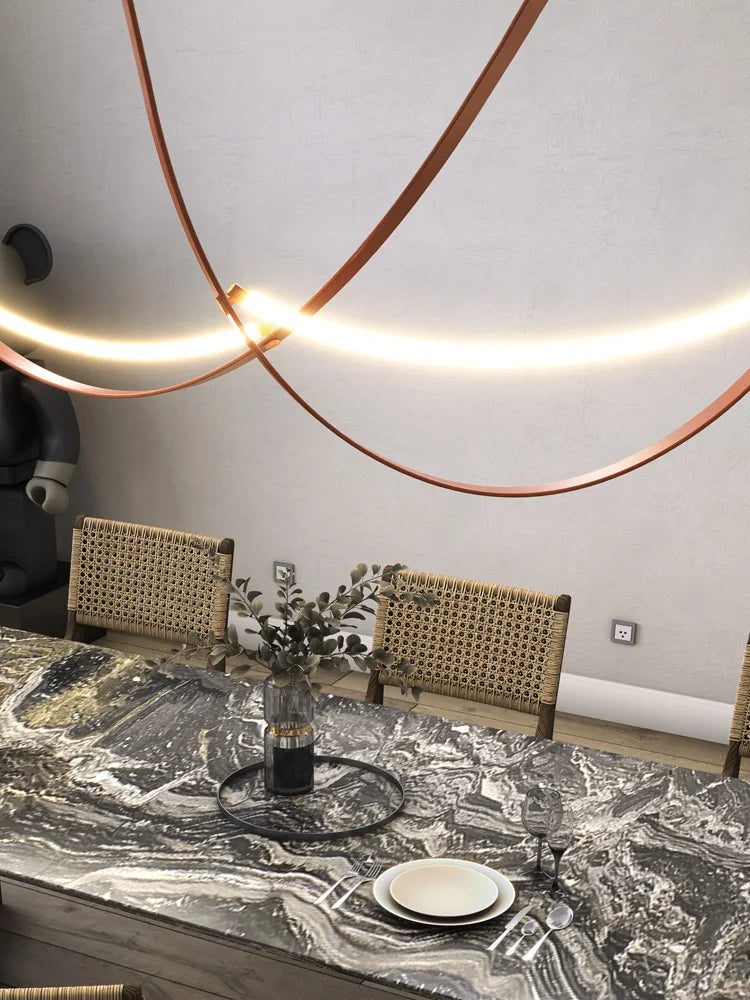 lustre nordique minimaliste italien pour salon post-moderne