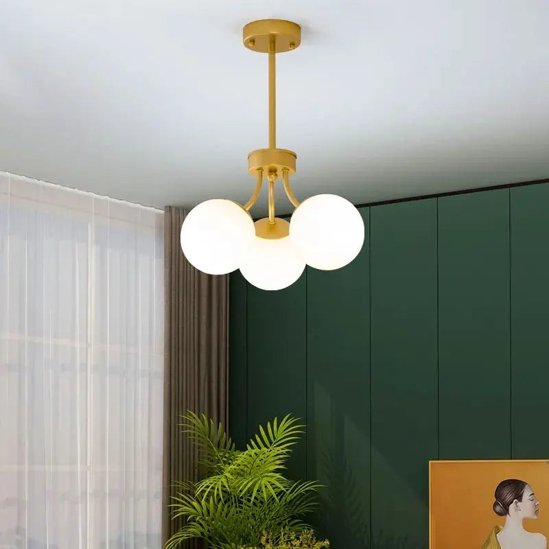 lustre led nordique pour éclairage intérieur suspendu