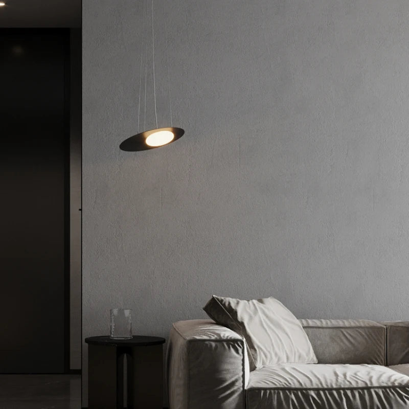 lustre led moderne créatif pour décoration de restaurant avec cordons réglables