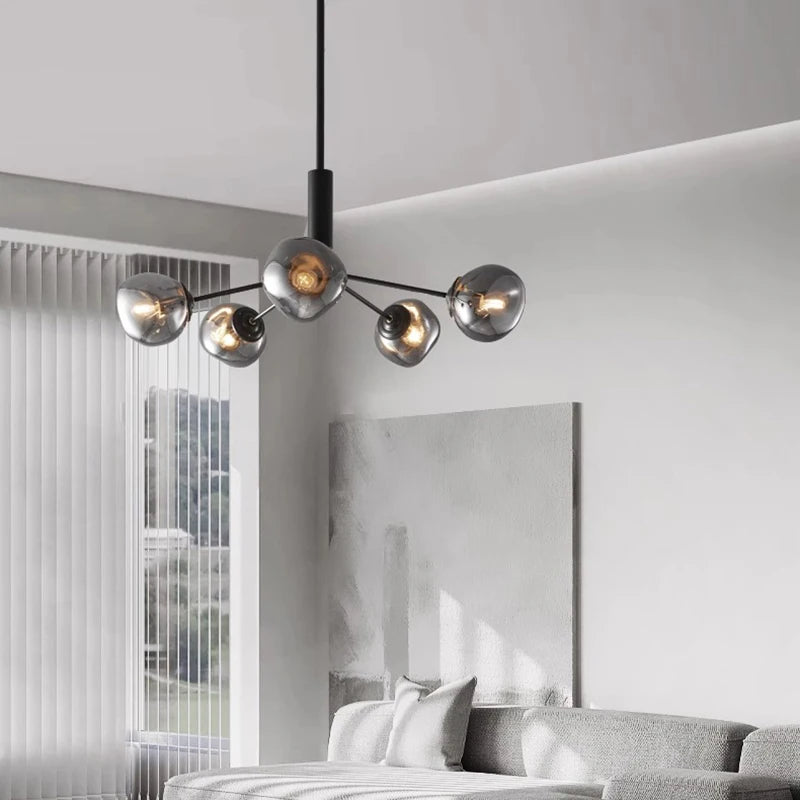 lustre décoratif éclairage intérieur suspension fantaisie