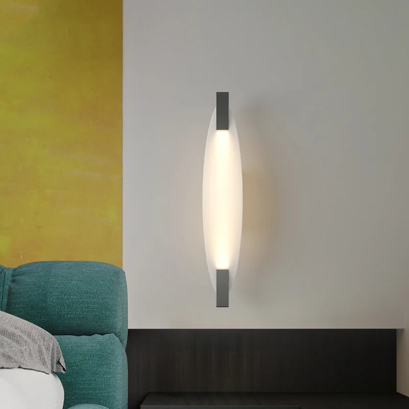 Chambre chevet Simple appliques Style moderne chambre allée couloir lampe Style créatif personnalité Loft décor applique murale LED lumière