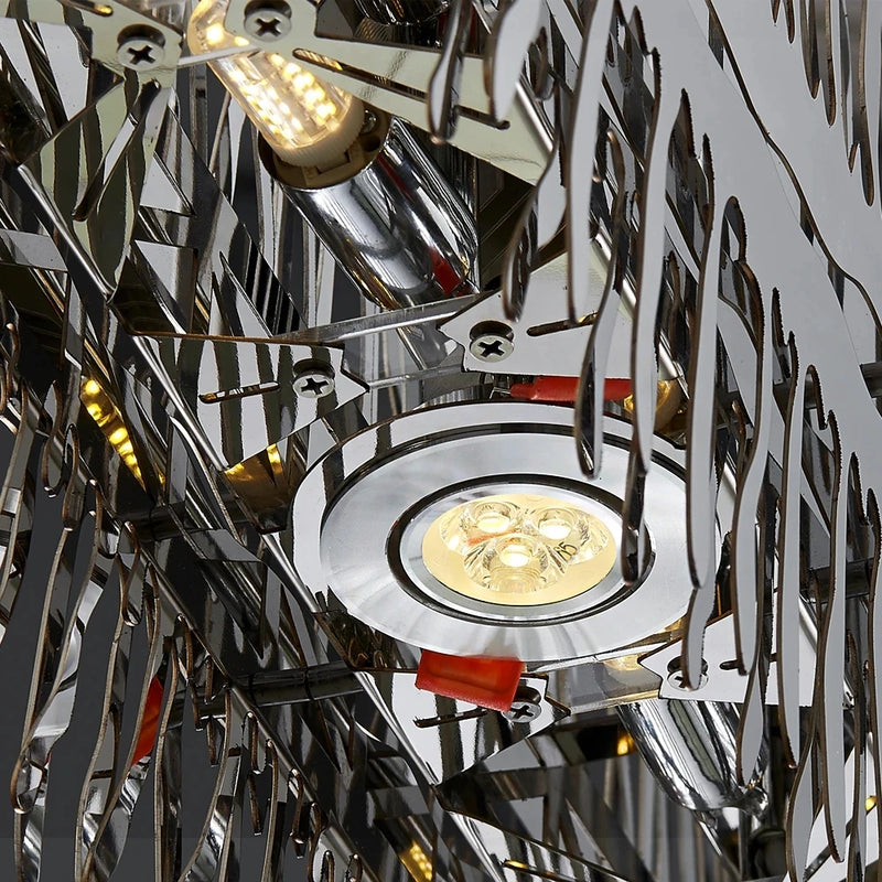 lustre led moderne design créatif suspension luxe