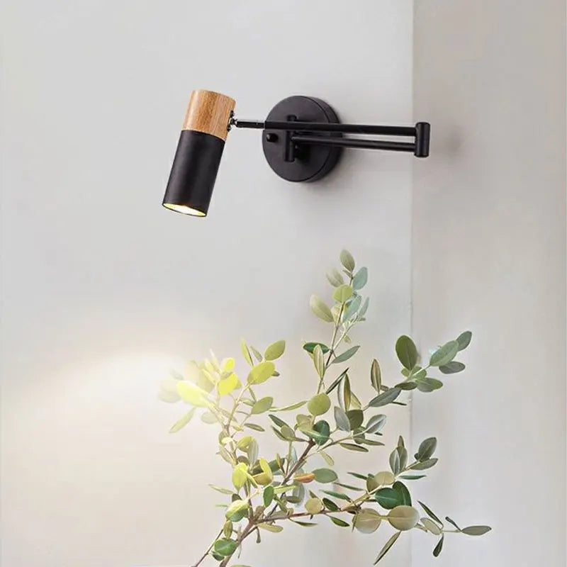 applique murale led modernes bras long réglable décoration d'intérieur