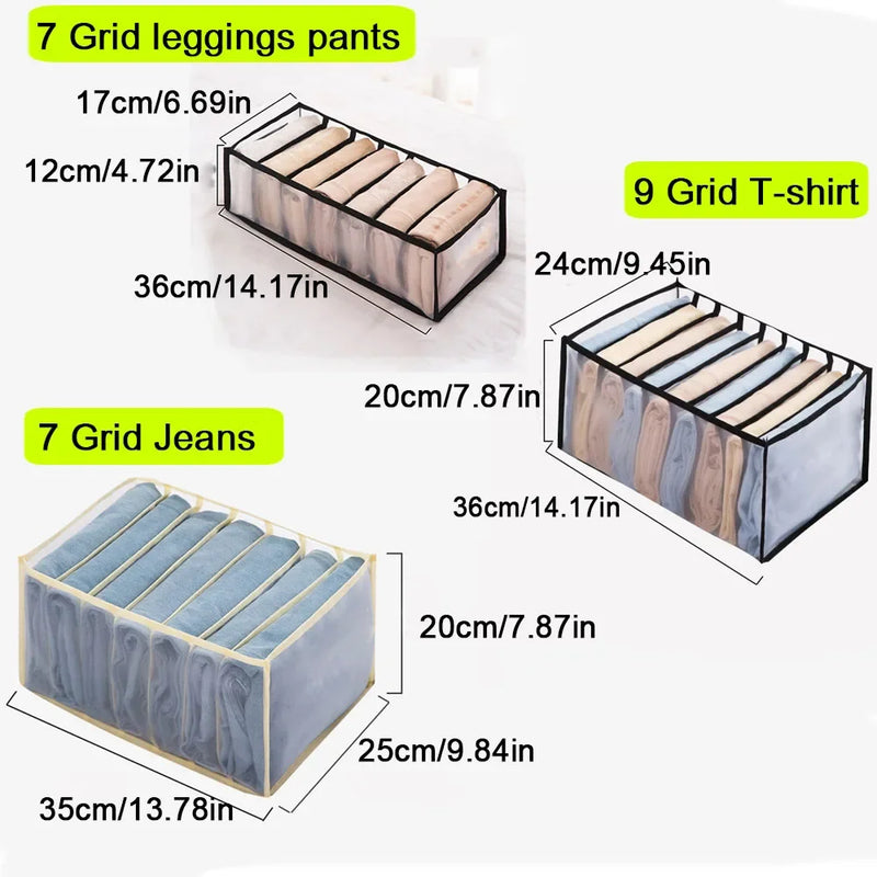 organisateur de vêtements pour rangement de pantalons et sous-vêtements