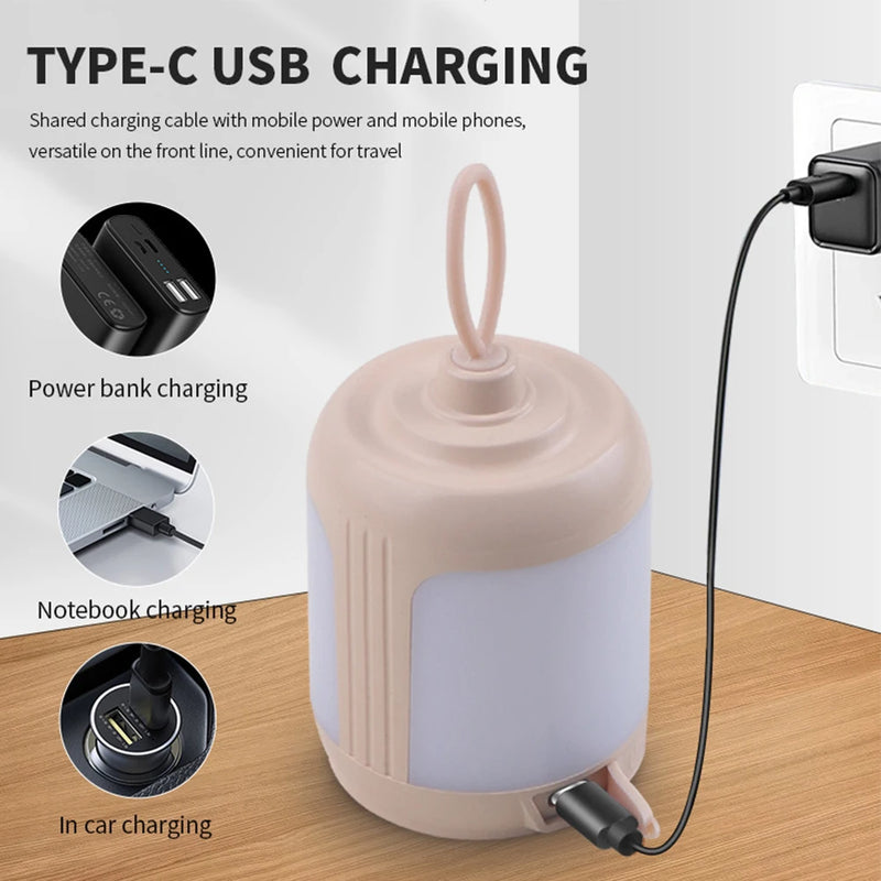 lanterne de camping led étanche portable avec 4 modes