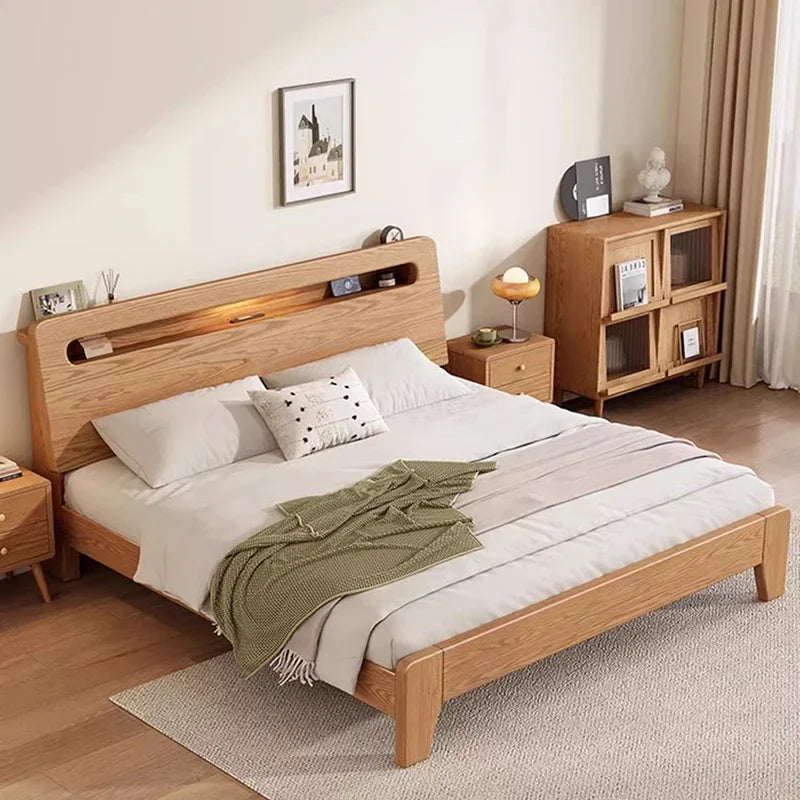 lit princesse king-size design sécurisé avec rangement élégant