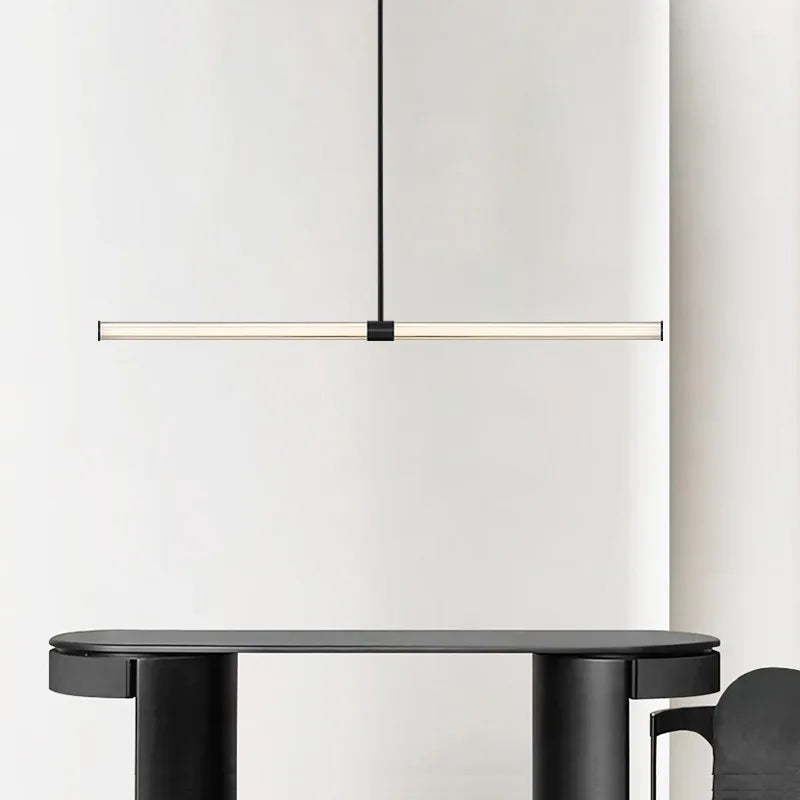 lustre de luxe en verre de cuivre pour barre d'île moderne