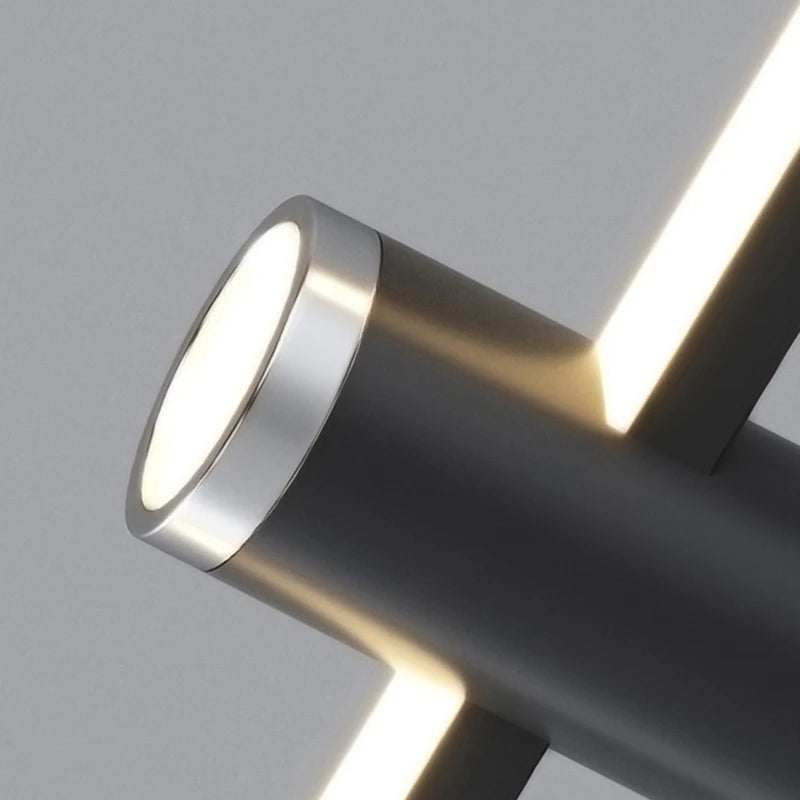 lustre nordique moderne avec projecteur pour restaurant et bar
