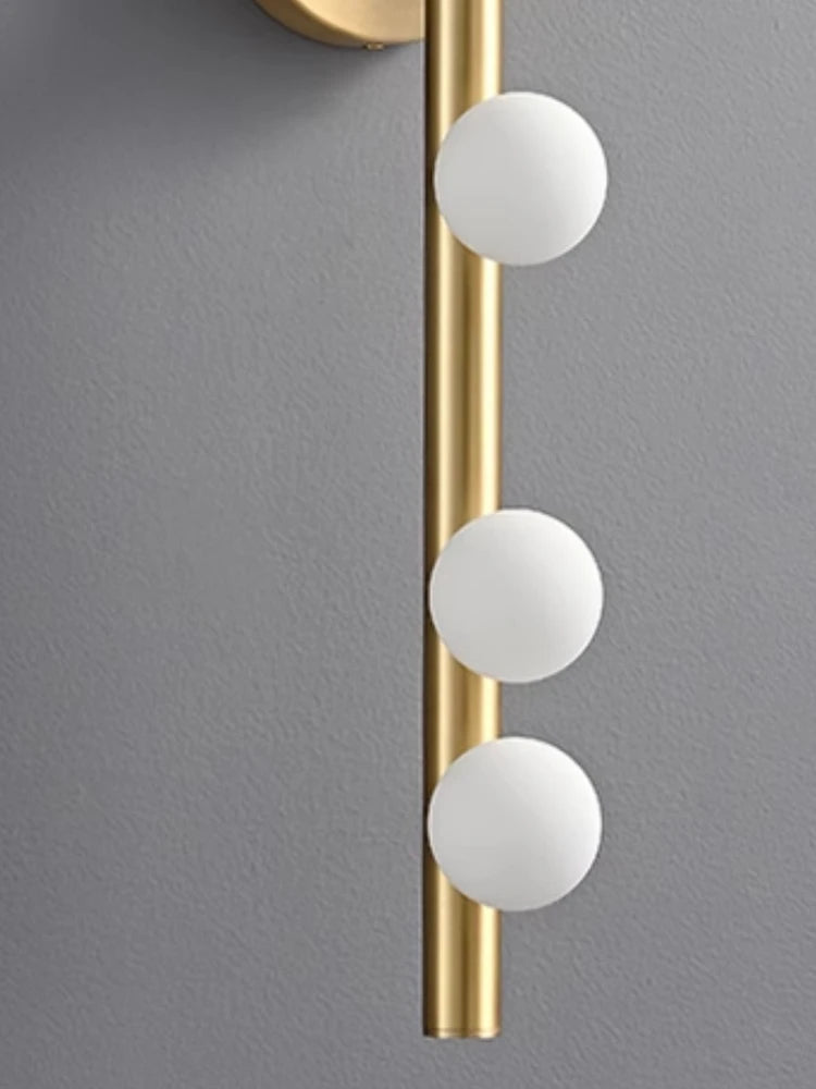 lampe de chevet en cuivre style industriel moderne