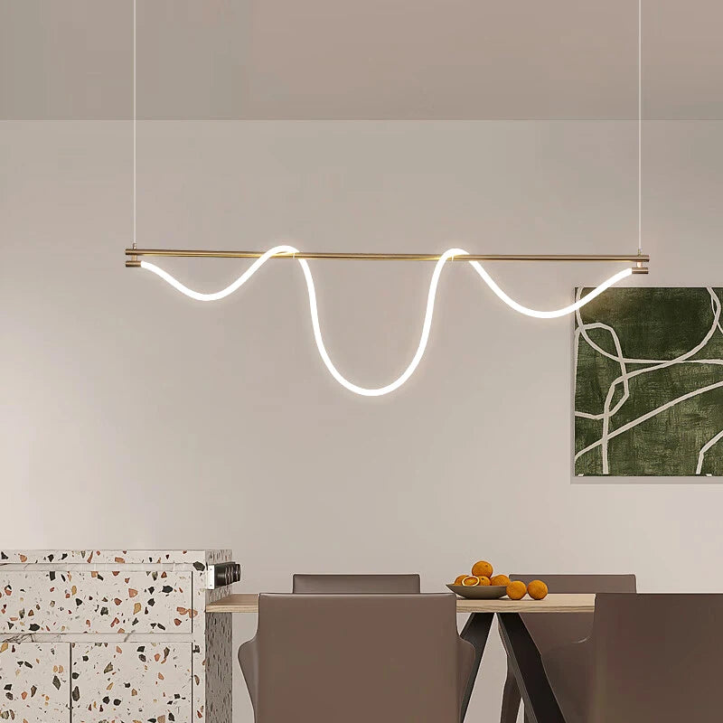 lustre design moderne led pour éclairage intérieur