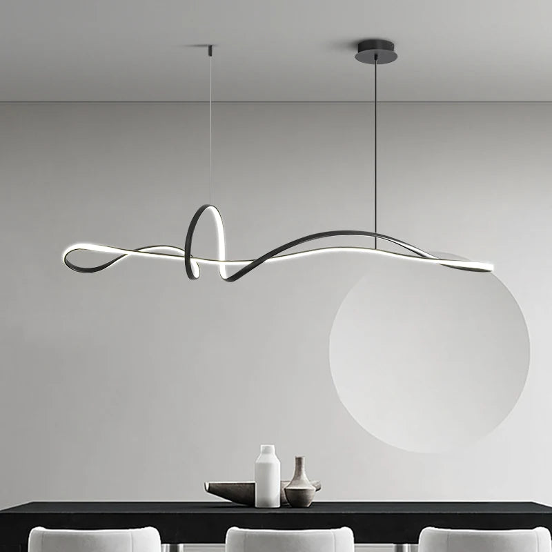 lustre minimal personnalisé nœud papillon éclairage moderne 2023