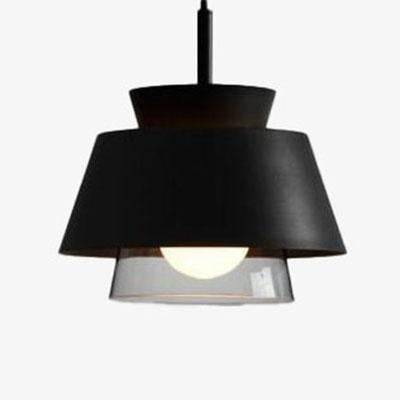 Suspension design à LED avec abat-jour en métal coloré Fly