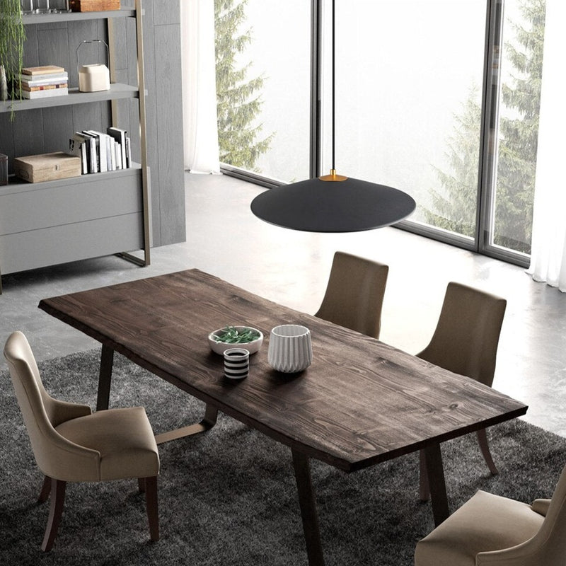 Suspension design LED conique plate Vermont