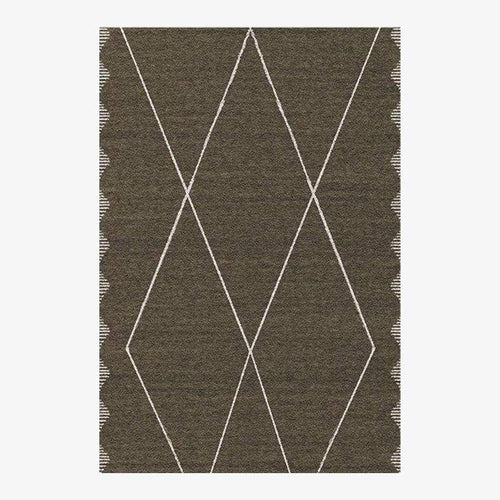 Tapis rectangle aux formes géométriques style Piquio I