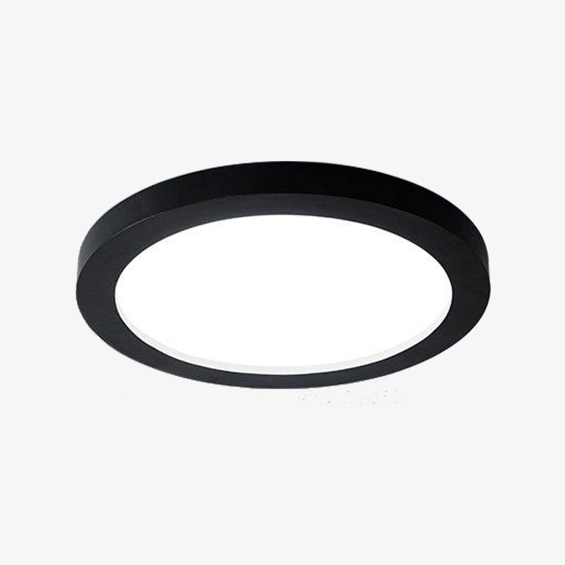 Plafonnier rond avec bordure de couleur Bwart