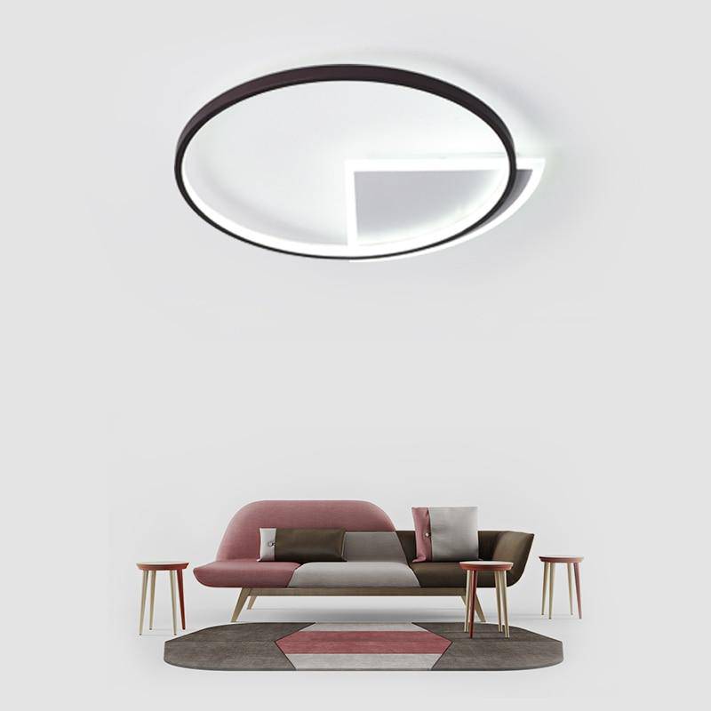 Plafonnier LED moderne rond Study