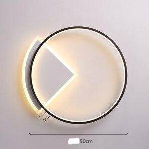 Plafonnier LED moderne rond Study
