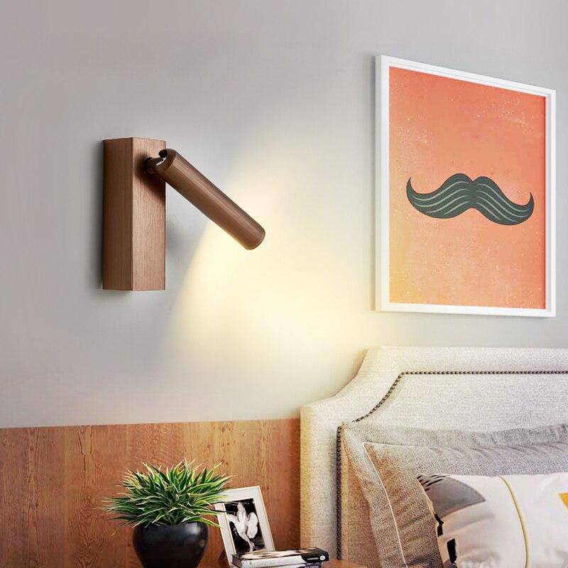 Applique murale design à LED en métal avec cylindre style Hotel