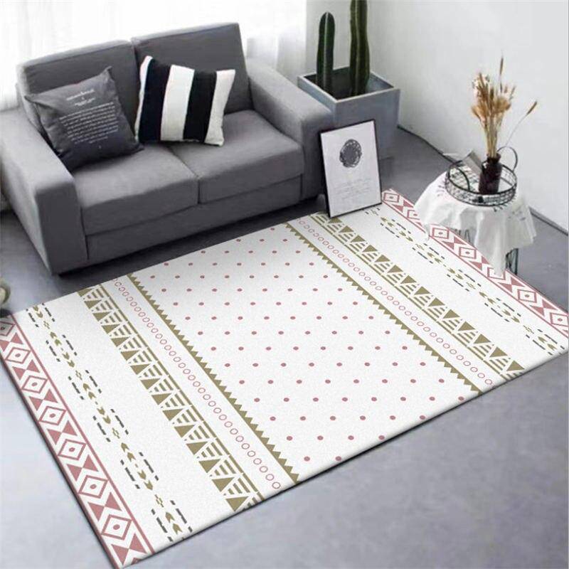 Tapis berbère rectangle à motifs Stripe