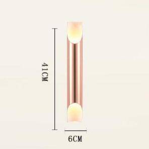 Suspension design LED avec abat-jour métal allongé Creative