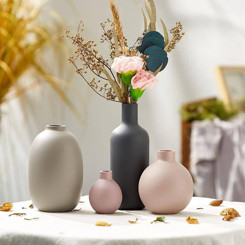 Vase design en céramique colorée Creative