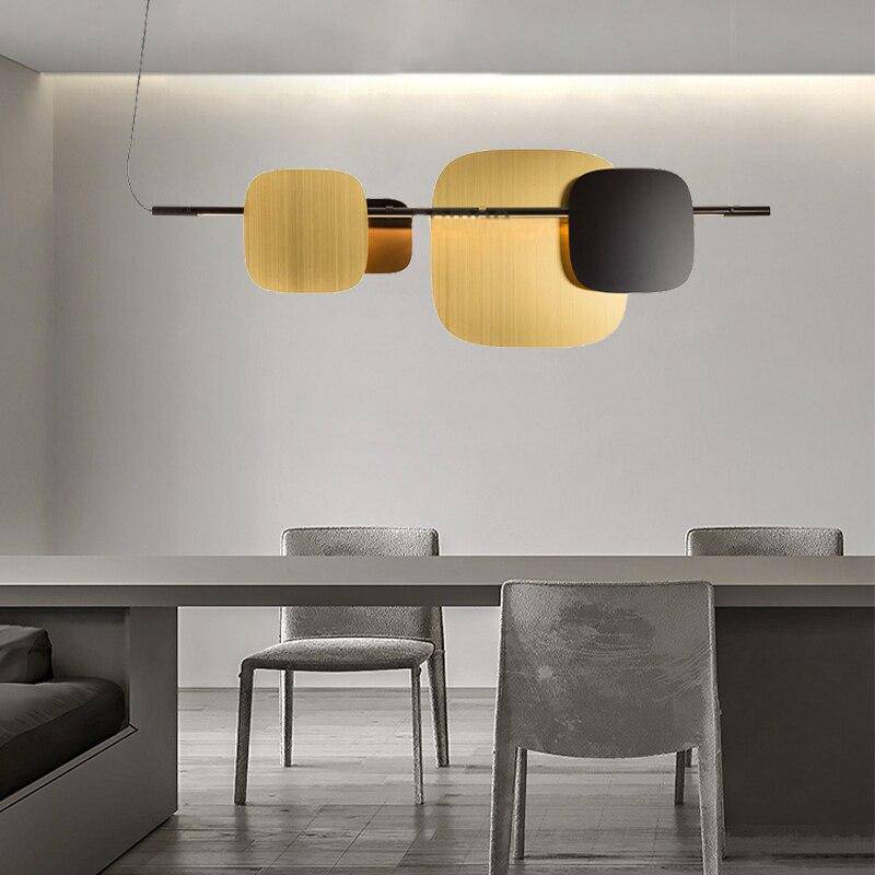 Applique murale design à LED avec plusieurs carrés arrondi en métal Loft