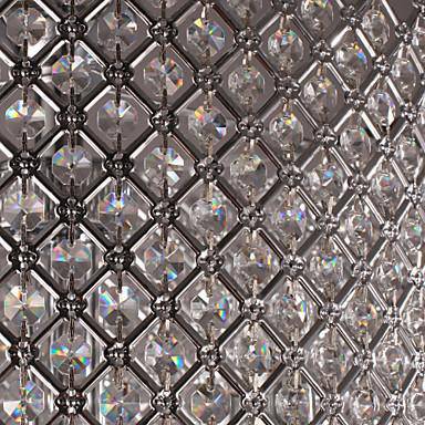 Suspension LED en cristal moderne