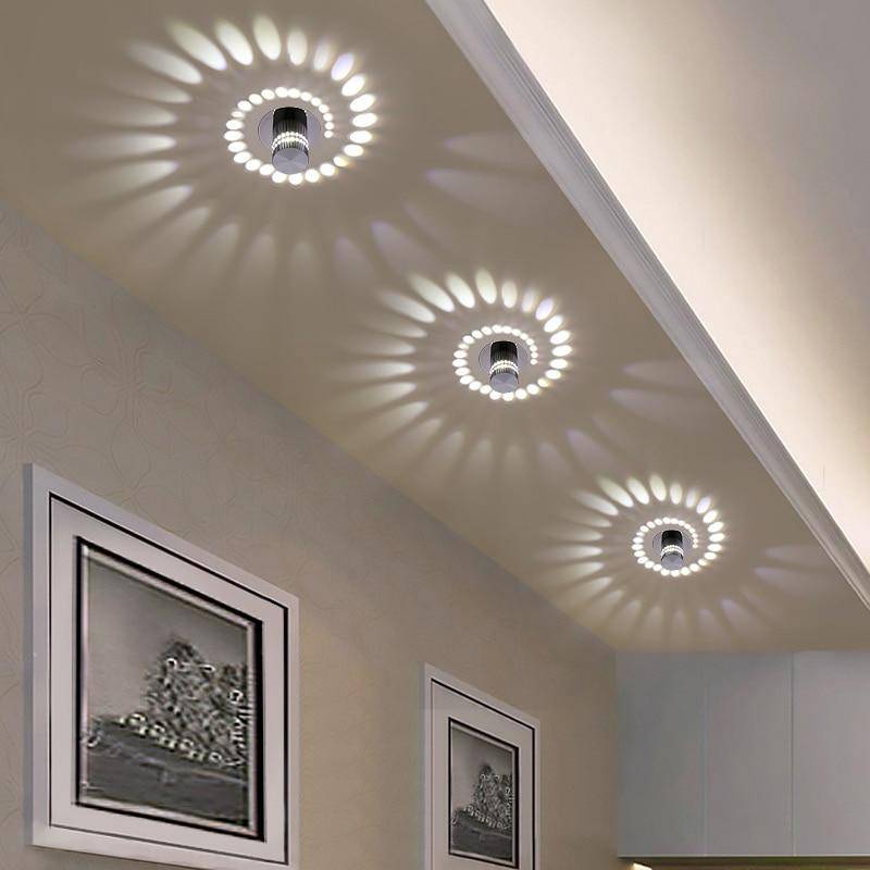 Plafonnier ou applique LED effet coloré Gallery