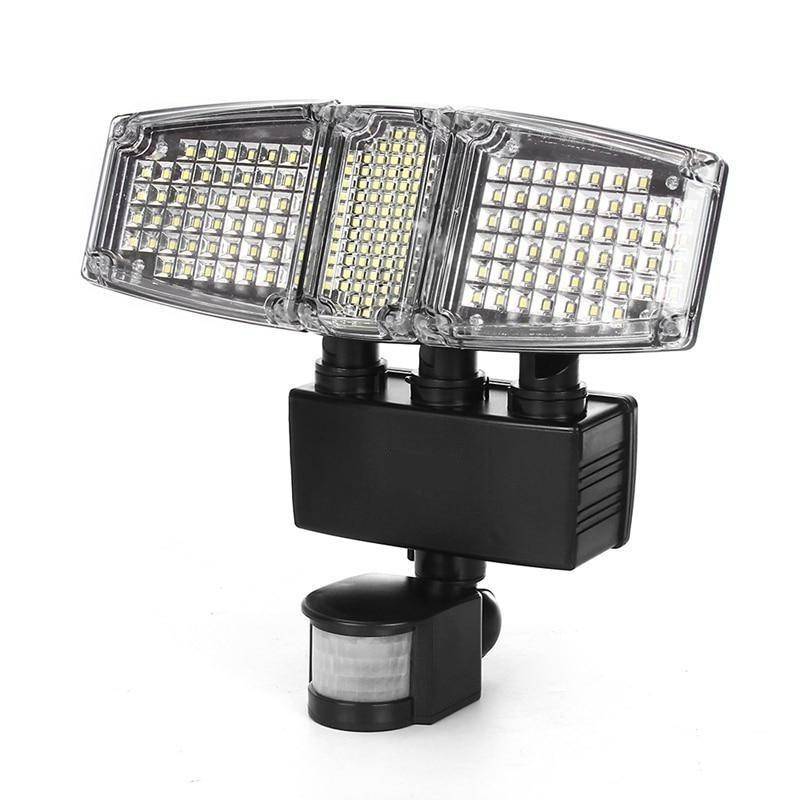 Projecteur extérieur solaire à 178 LEDs Arilux (noir ou blanc)