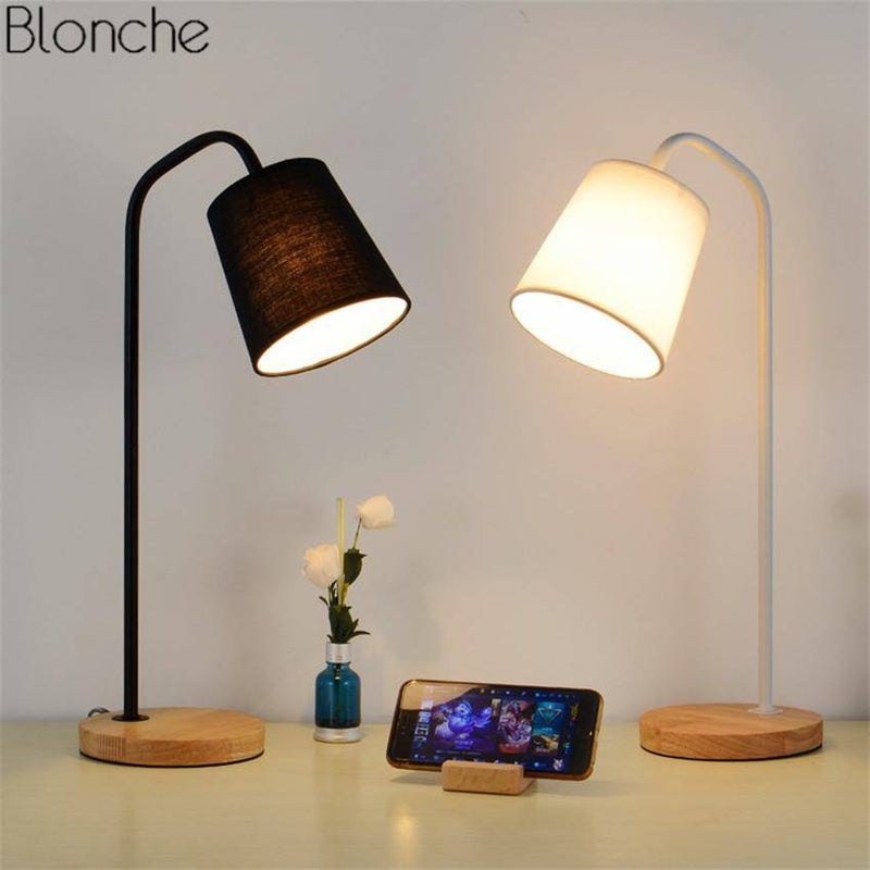 Lampe à poser à LED Wood