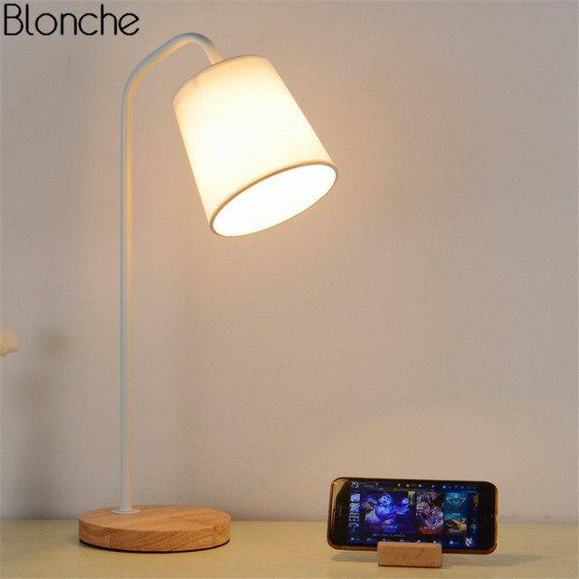 Lampe à poser à LED Wood
