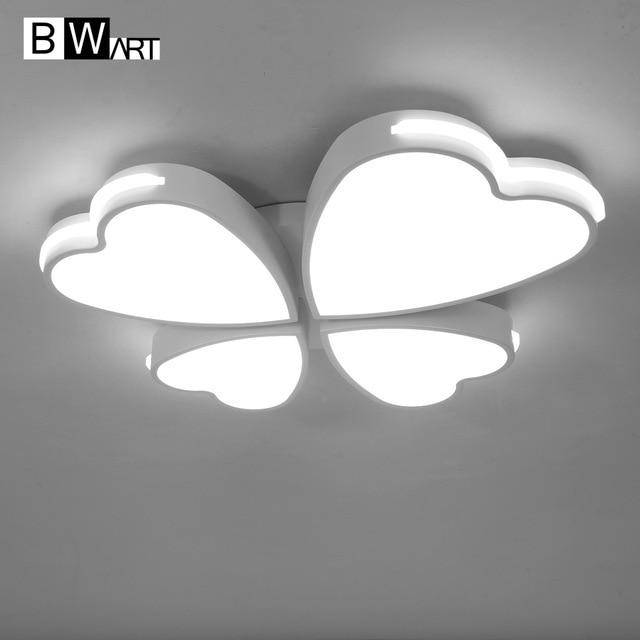 Plafonnier LED en forme de coeurs Smart
