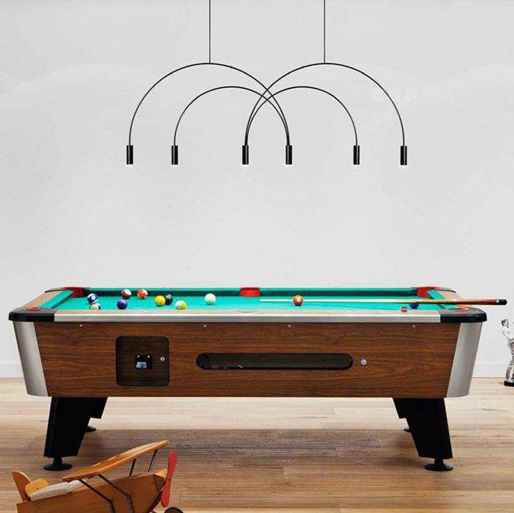 Lustre design branches fines en forme de U