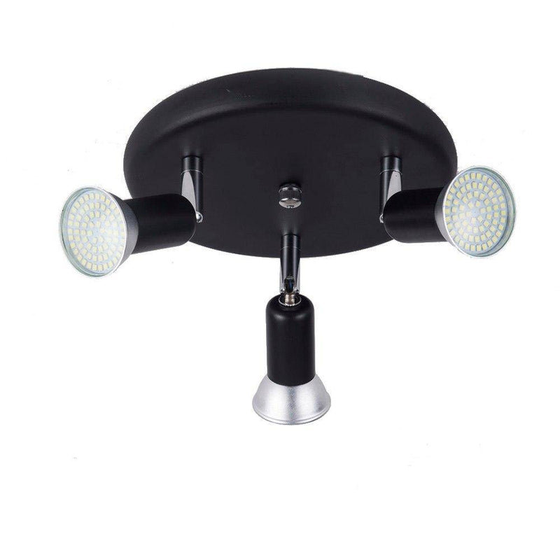 Plafonnier à spots LED noir Modern
