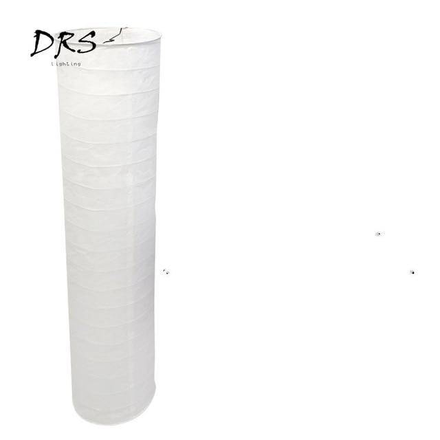 Lampadaire moderne avec abat-jour cylindrique en en papier Floor