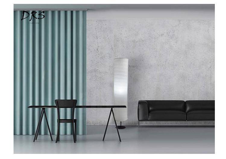 Lampadaire moderne avec abat-jour cylindrique en en papier Floor