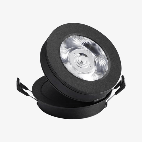 Spot encastré rond LED avec orientation 360