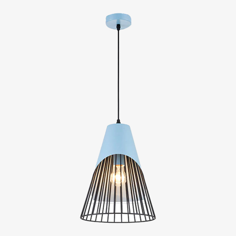 Suspension moderne et minimaliste avec abat-jour conique Megan