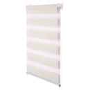 Store enrouleur zebra occultant jour nuit double couche