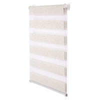 Store enrouleur zebra occultant jour nuit double couche