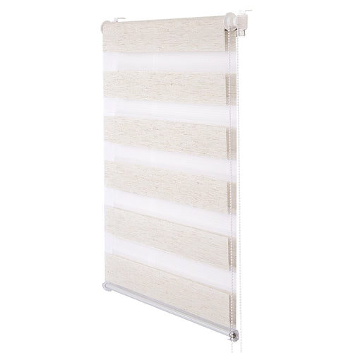 Store enrouleur zebra occultant jour nuit double couche