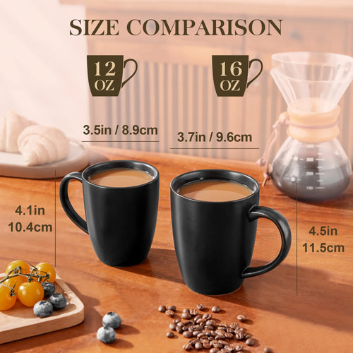 ensemble tasses café grès style moderne minimaliste
