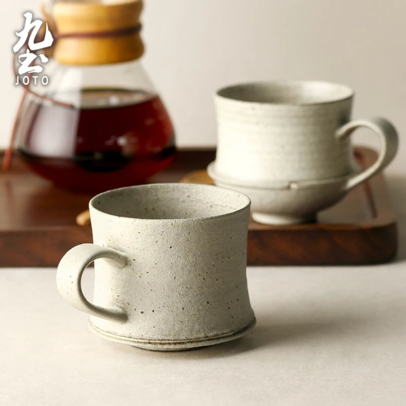 Mug céramique anse style simple bureau maison 330ml - vue 5 sur 7