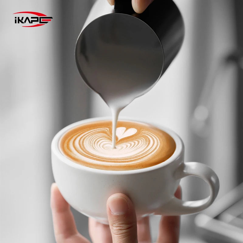 Tasse latte céramique avec soucoupe grande capacité 270ml