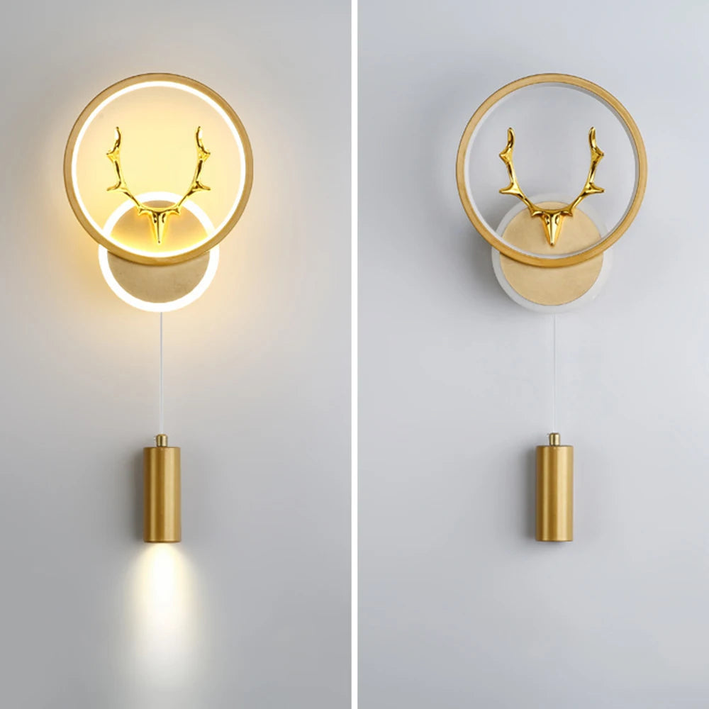 lampe de chevet créative style nordique pour décoration intérieure - vue 4 sur 7