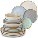 Service de table gres 16 pieces assiettes bols