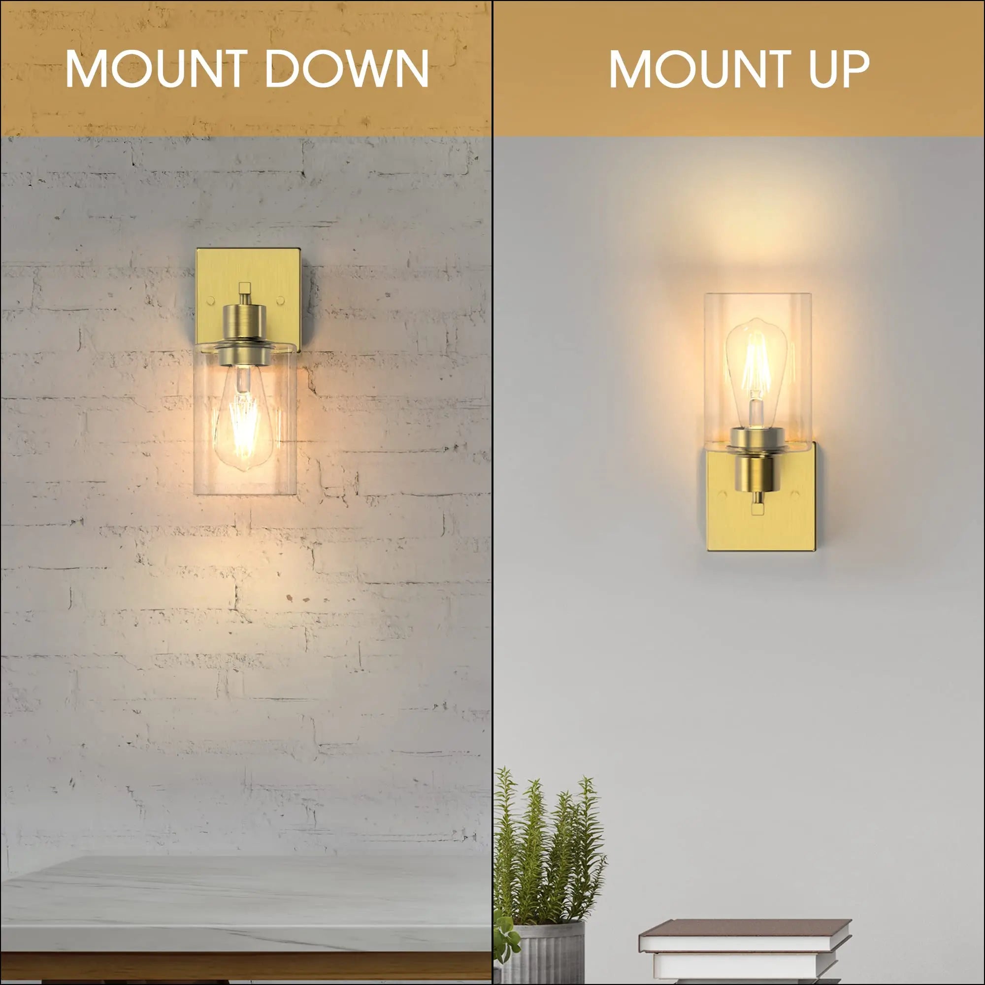 applique murale led salle bain étanche angle ajuster luminaire mural - vue 9 sur 9