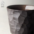 Tasse cafe ceramique artisanale style vintage rustique