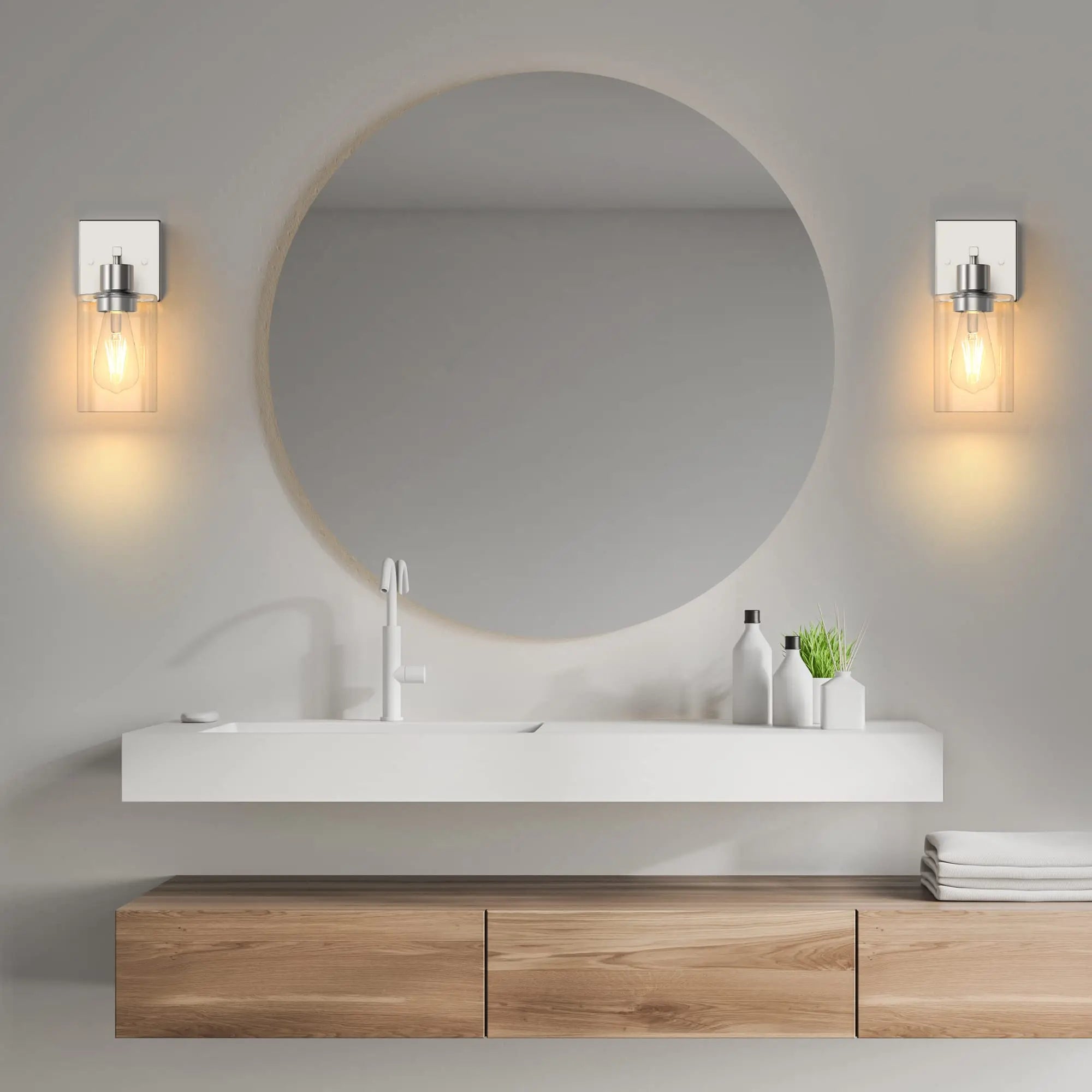 applique murale led salle bain étanche angle ajuster luminaire mural - vue 10 sur 9